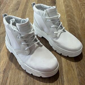 Dr Martens Unisex Limited Edition White Bonny Cammo Boots US 9 L